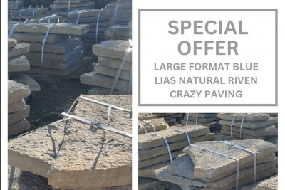 Blue Lias Crazy Paving